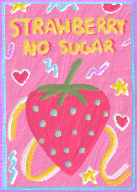 strawberry, no sugar