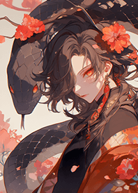 蛇新年の美男子❤️