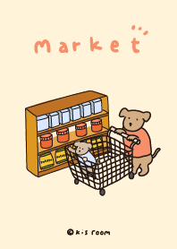 market dog