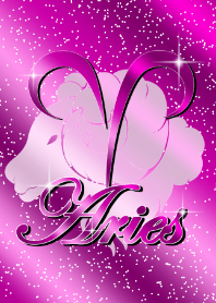 Zodiac signs -Aries2 purple-