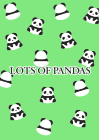 LOTS OF PANDASj-GREEN