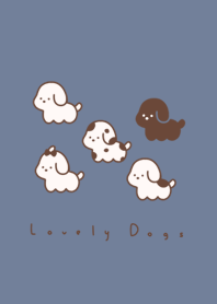 หมาตัวเล็ก /gray blue brown