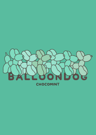BALLOON DOG | CHOCOMINT