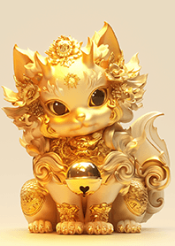 ⭐️開運招財金貔貅❤️1-2