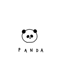 White. Panda. Loose.