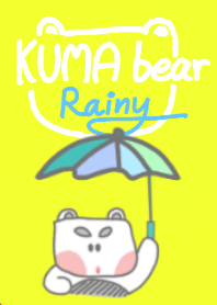 Kuma bear rainy