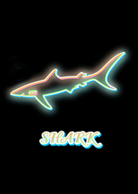 Shark neon light2