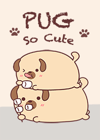 Pug So Cute.