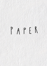 シンプルな紙と文字。