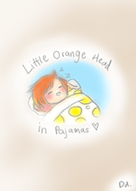 Little Orange Head in Pajamas
