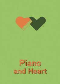 Piano and Heart parrot