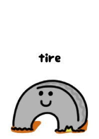 Cute tires Theme