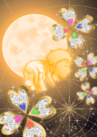 Moon and Clover Orange Gemini JPN