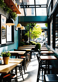 Cozy Coffee shop 01725D