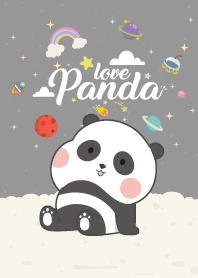 แพนด้า เฟรนด์ลี่ สีเทา