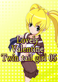 Lovely Valentine Twin tail girl 05