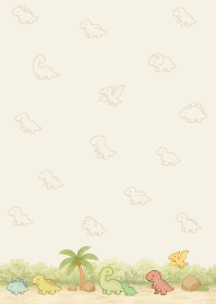 Walking little dino./10
