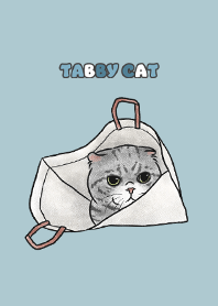 tabbycat8 - sea blue