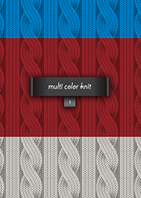 multi color knit #01