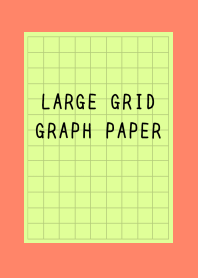 YELLOW GREEN-BLACK GRAPH PAPER/APRICOT