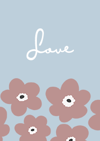 in bloom, flower ro / blue