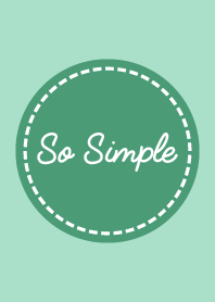 So simple theme