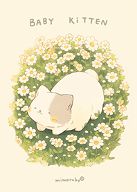 Baby Kitten Garden Dream