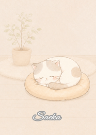 Cozy Lazy Cat: Saeka