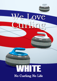 We Love Curling (WHITE)
