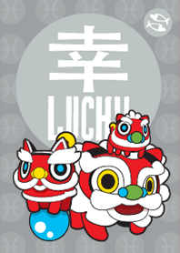 Chinese lion Family - Lucky for Pisces