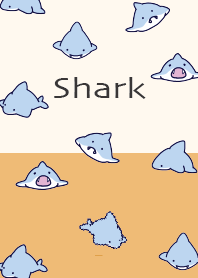 Orange : Chibi Shark