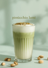 Afternoon Pistachio Latte