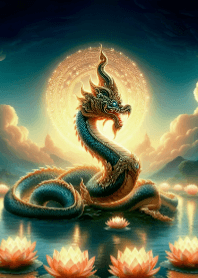 พญานาคผู้สง่างามในตำนาน V.14