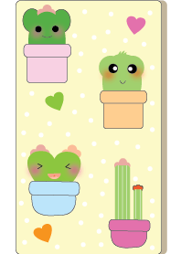 Cute cactus theme