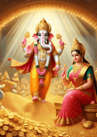 ธีมพระแม่ลักษมีกับพระพิฆเนศ 34