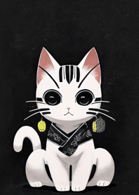 Q version cute cat C6c9cc