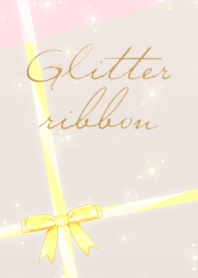 Glitter ribbon