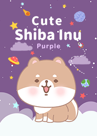 misty cat-Shiba Inu Galaxy purple2