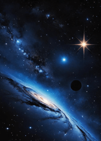 Mountain, Sea, and Moonlit Night 5233eF