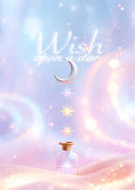 Wish - Crescent Moon and Stars -