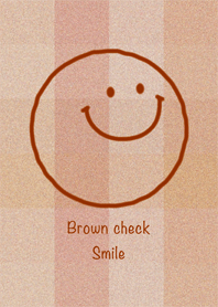 Brown check Smile