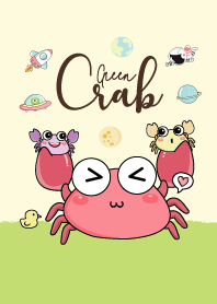 Crab On Space (Green)