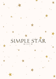 SIMPLE STAR -NATURAL YELLOW- 4