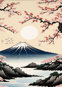 Ukiyo-e Mountains, Seas 6BC885