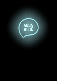 Aqua Blue Neon  Theme V.9
