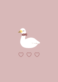 cute swan.(dusty color02)