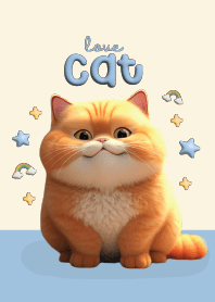 Cat Orange Cute British Shorthair!