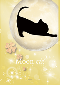 Yellow : Lucky Moon & Cat