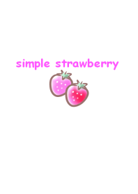 Simple / Strawberry Theme.