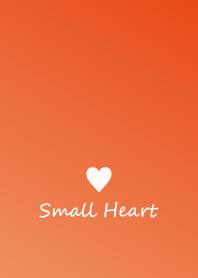 Small Heart *Orange Gradation*